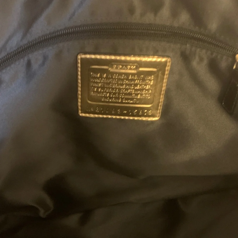 Coach Black Quilted Women's Bag - Picture 2 of 4